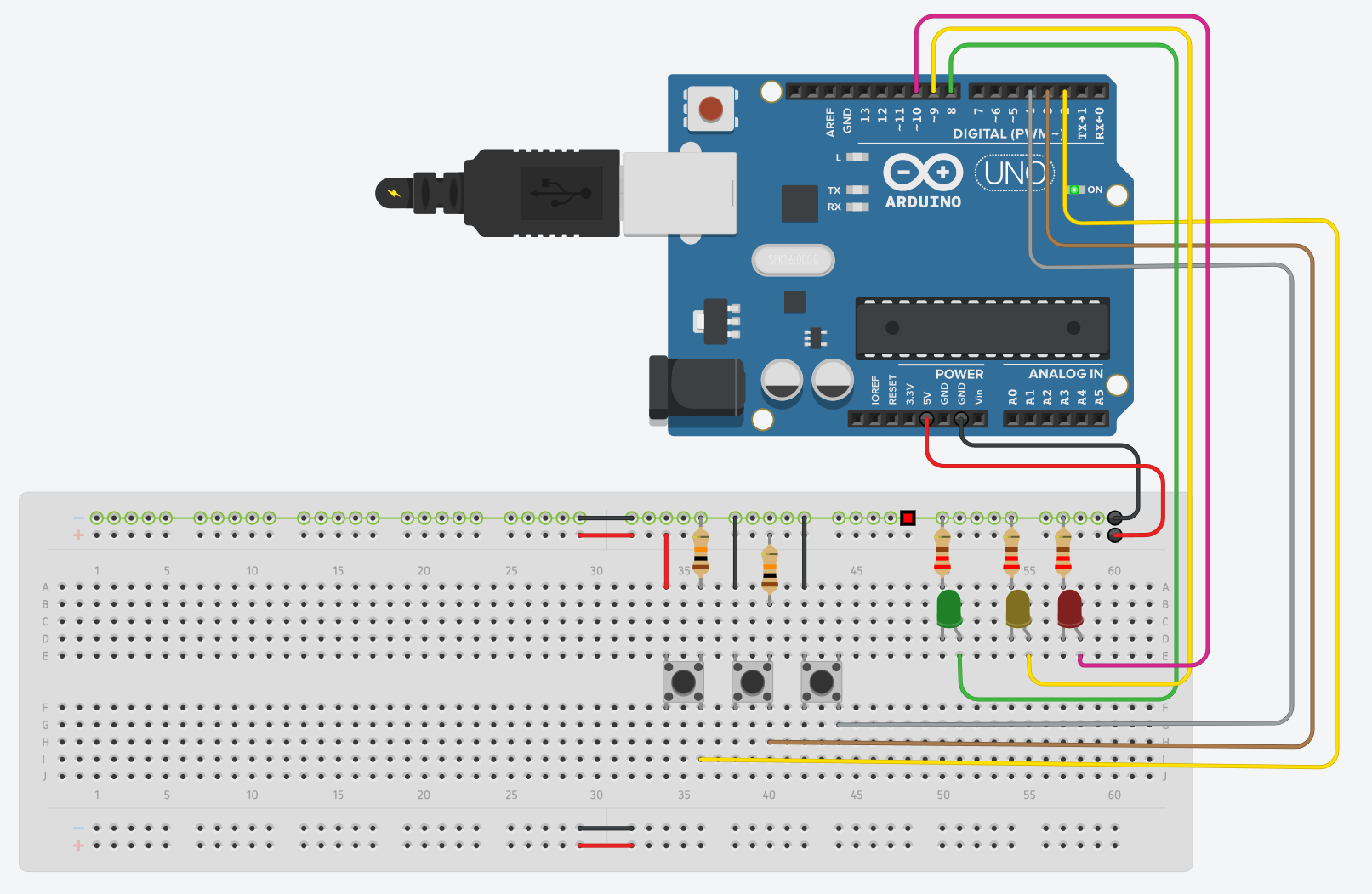 Bilde av kobling i tinkercad